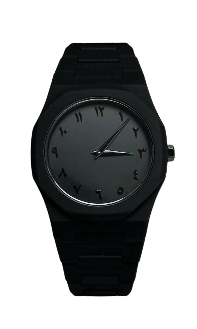 ساعة كربون رقمية